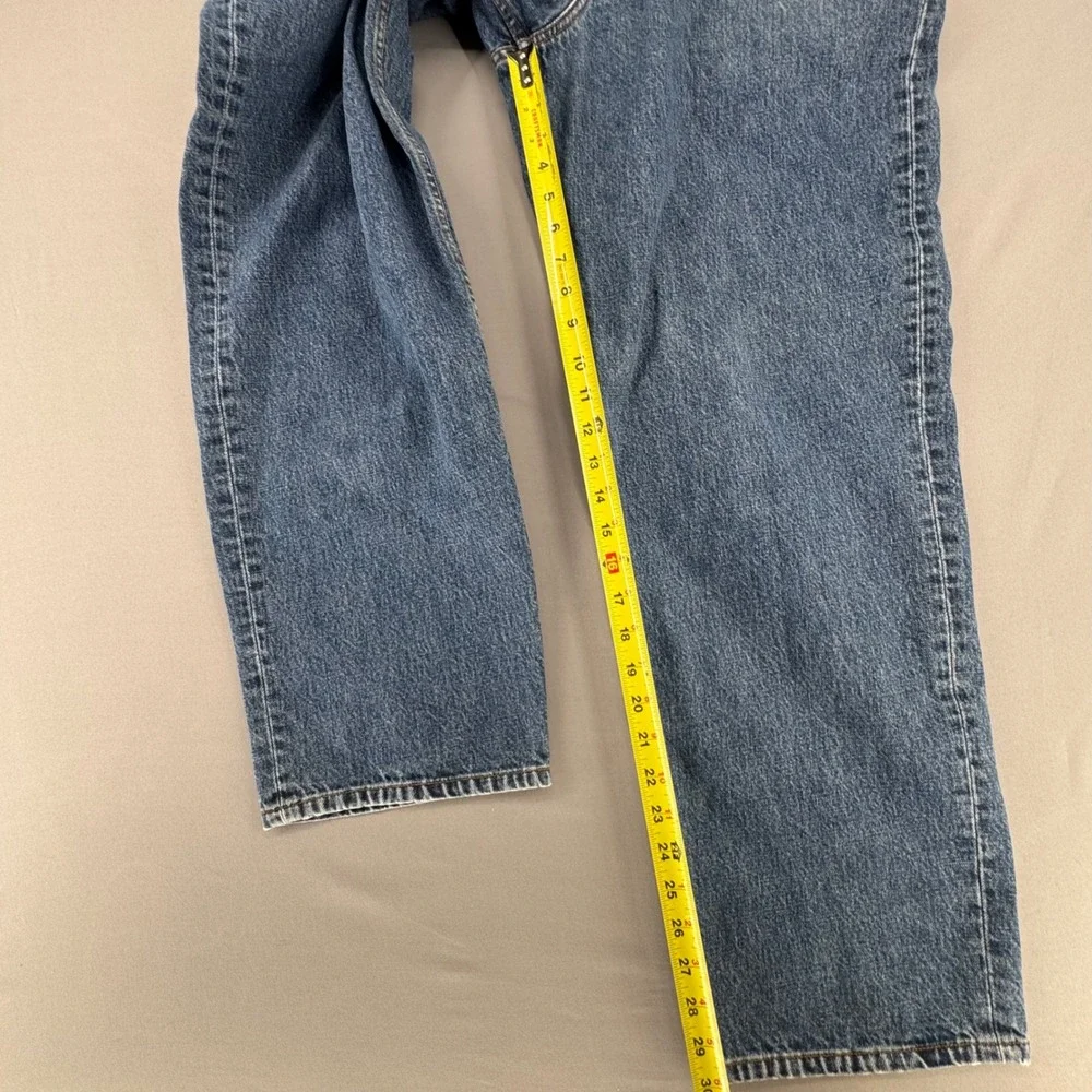 VTG Indigo Palms Tommy Bahama Mens Relaxed Fit Straight Leg Jeans Blue 36x32